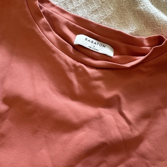 Babaton Coral Pink Bodysuit Sleeveless - Picture 2 of 4